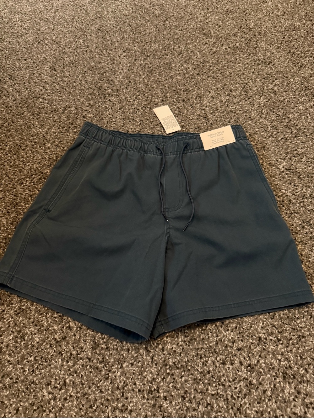 Mens new hollister swim trunks small